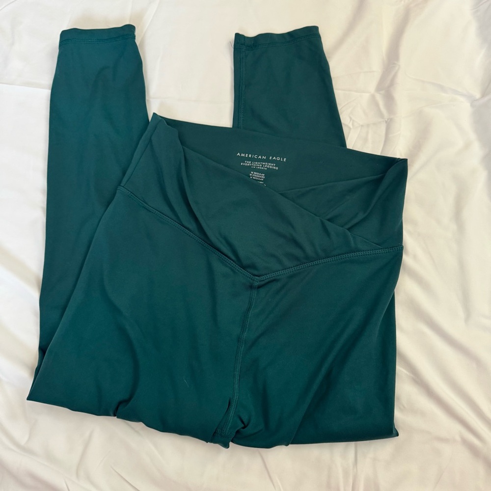American Eagle Deep Green Leggings